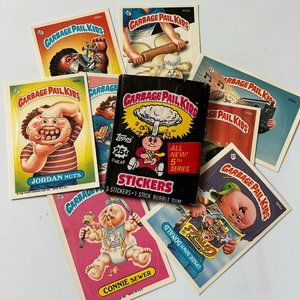 Garbage Pail Kids Original 1986 Series 5 Stored Starchy Archie Sticker Cards